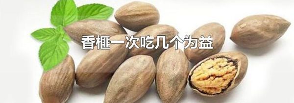 香榧一次吃几个为益