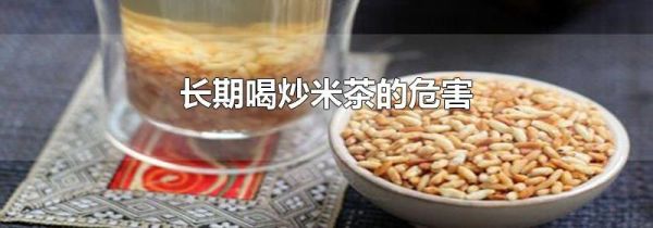 长期喝炒米茶的危害