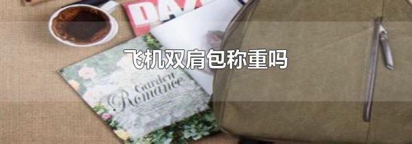 飞机双肩包称重吗