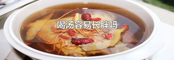 喝汤容易长胖吗