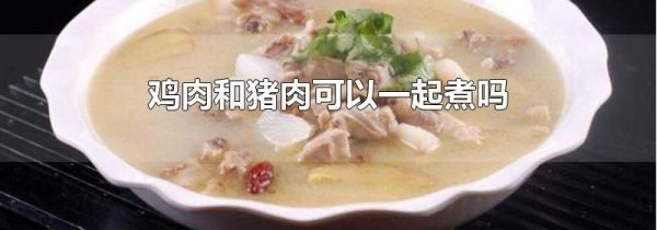 鸡肉和猪肉可以一起煮吗