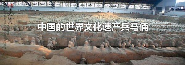 中国的世界文化遗产兵马俑