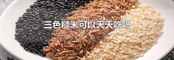 三色糙米可以天天吃吗