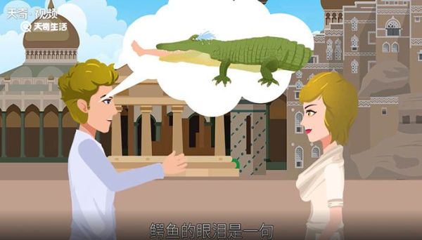 鳄鱼的眼泪是什么意思 鳄鱼的眼泪是什么意思呢