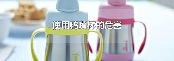 使用鸭嘴杯的危害