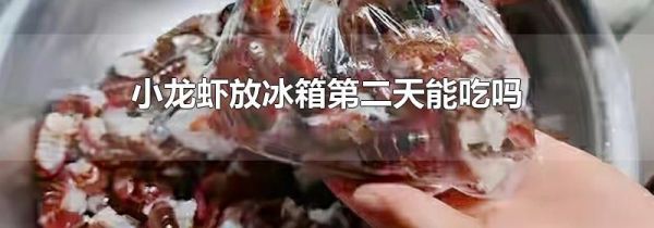 小龙虾放冰箱第二天能吃吗