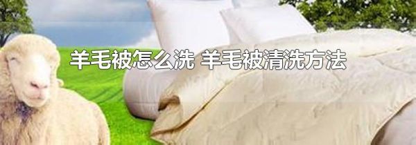 羊毛被怎么洗 羊毛被清洗方法