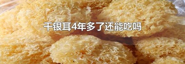 干银耳4年多了还能吃吗