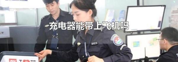 充电器能带上飞机吗