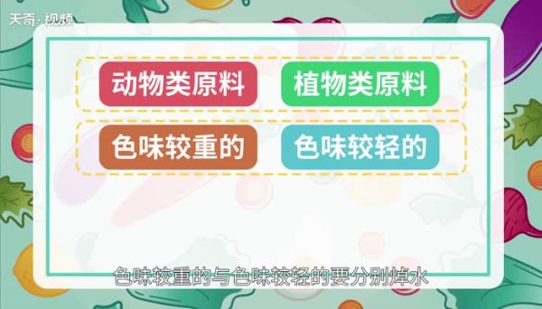 焯水是什么意思 焯水是什么