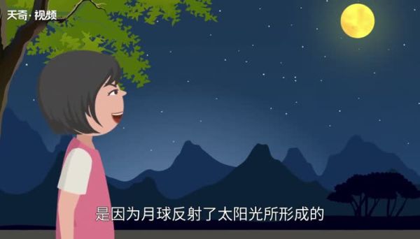 月球为什么是亮的  为什么月亮如此明亮