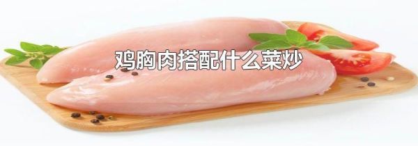 鸡胸肉搭配什么菜炒
