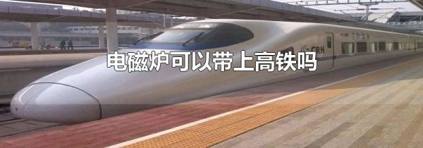 电磁炉可以带上高铁吗