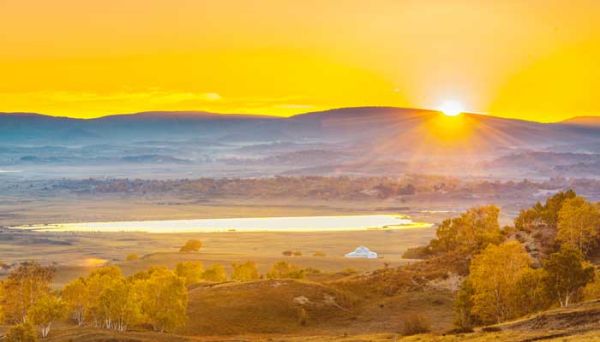 夕阳是早上还是晚上 夕阳产生原理