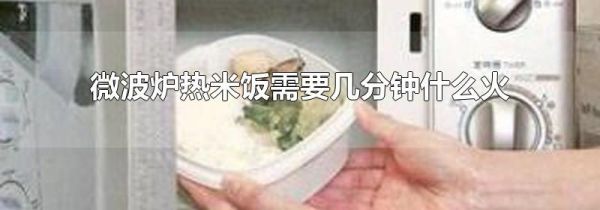 微波炉热米饭需要几分钟什么火