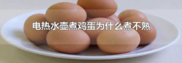 电热水壶煮鸡蛋为什么煮不熟