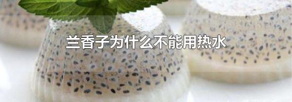 兰香子为什么不能用热水