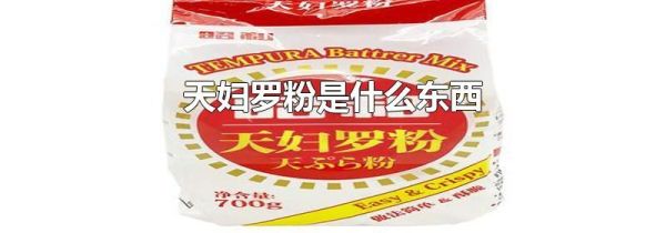 天妇罗粉是什么东西