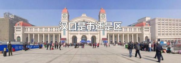 汉口是市还是区