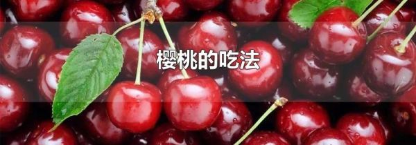 樱桃的吃法