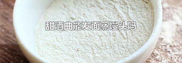 甜酒曲能发面蒸馒头吗