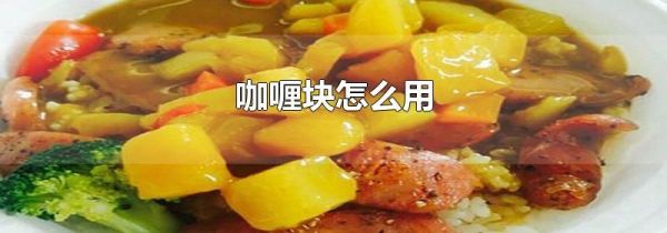 咖喱块怎么用