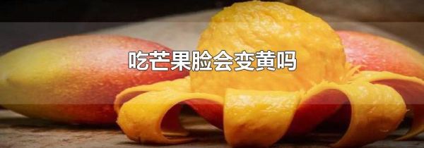 吃芒果脸会变黄吗