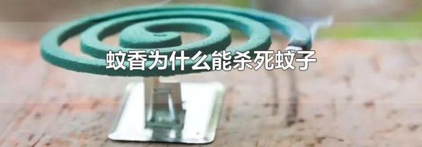 蚊香为什么能杀死蚊子