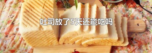 吐司放了5天还能吃吗