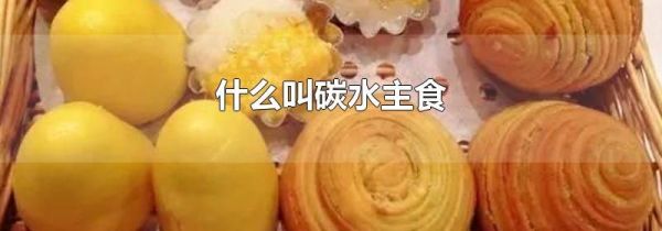什么叫碳水主食