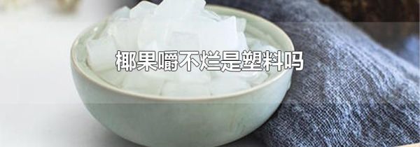 椰果嚼不烂是塑料吗