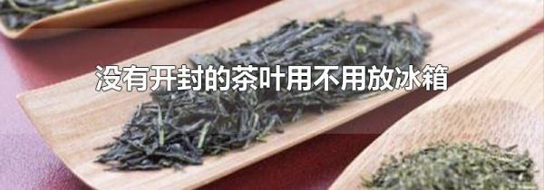没有开封的茶叶用不用放冰箱
