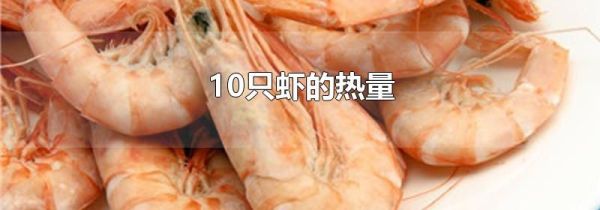10只虾的热量
