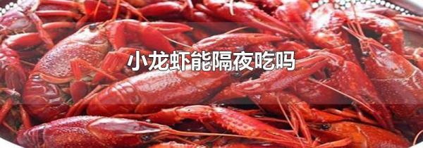 小龙虾能隔夜吃吗