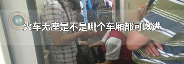 火车无座是不是哪个车厢都可以进