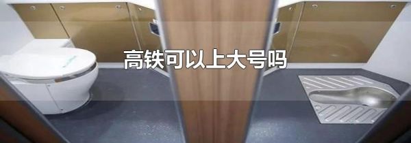 高铁可以上大号吗