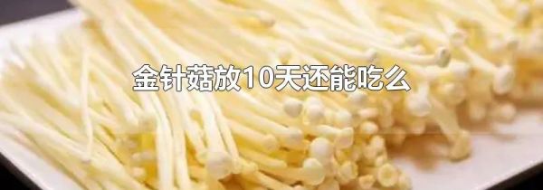 金针菇放10天还能吃么