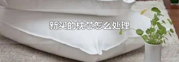 新买的枕芯怎么处理