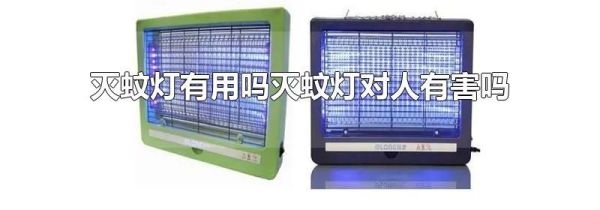 灭蚊灯有用吗灭蚊灯对人有害吗