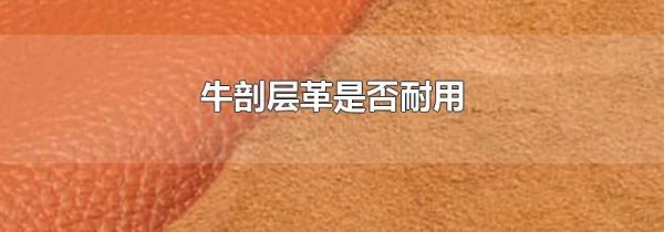牛剖层革是否耐用