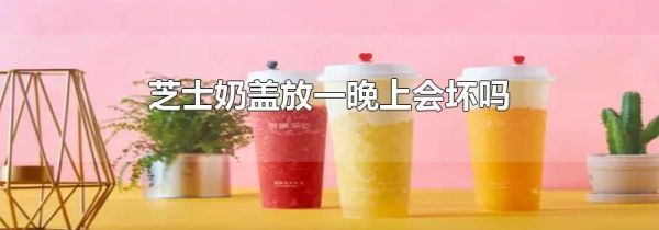 芝士奶盖放一晚上会坏吗