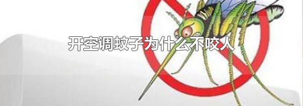 开空调蚊子为什么不咬人