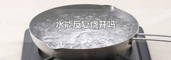 水能反复烧开吗
