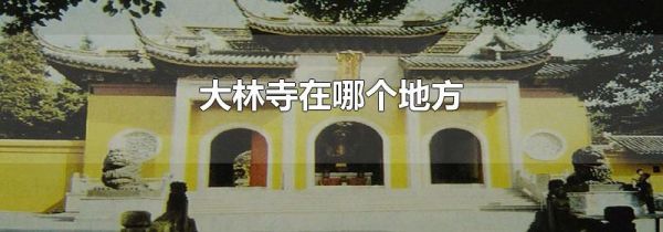 大林寺在哪个地方