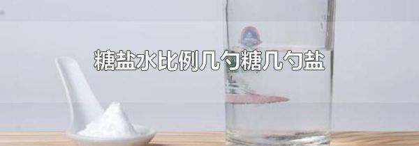 糖盐水比例几勺糖几勺盐