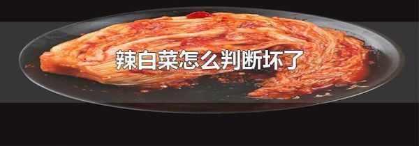 辣白菜怎么判断坏了