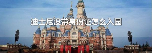 迪士尼没带身份证怎么入园