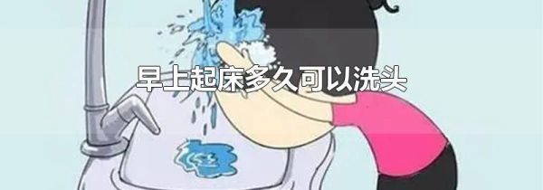早上起床多久可以洗头