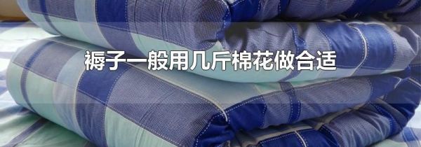 褥子一般用几斤棉花做合适