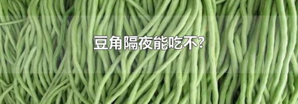 豆角隔夜能吃不?